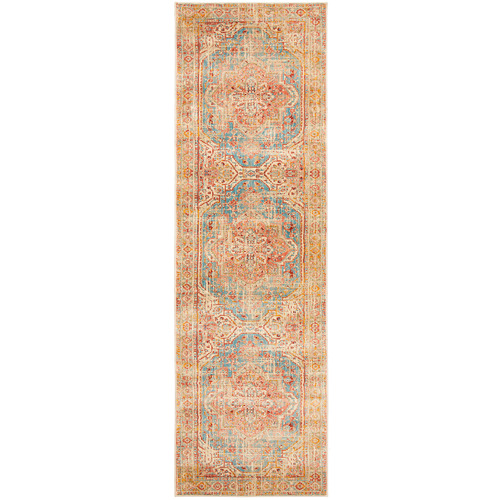 Rust Traditional Power Loomed Runner