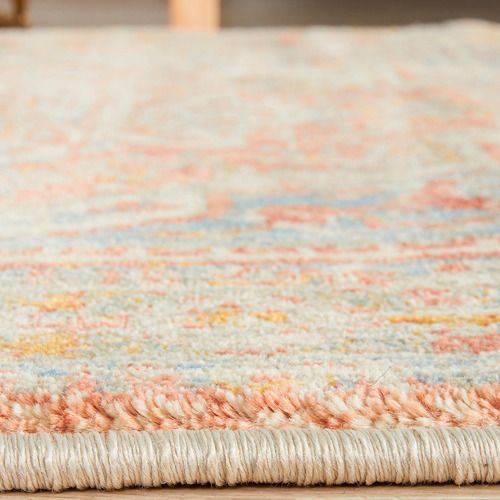 Rust Traditional Power Loomed Runner