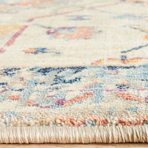Bone Traditional Power Loomed Runner