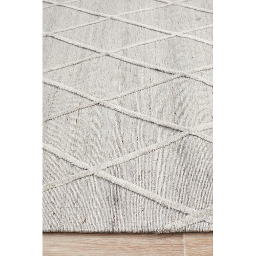 Mullins Jacquard Wool & Viscose Modern Rug