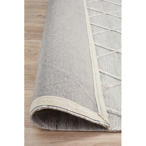 Mullins Jacquard Wool & Viscose Modern Rug