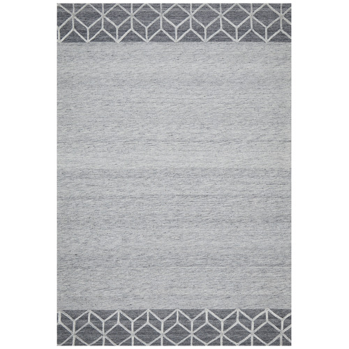 Lewis Jacquard Wool & Viscose Modern Rug