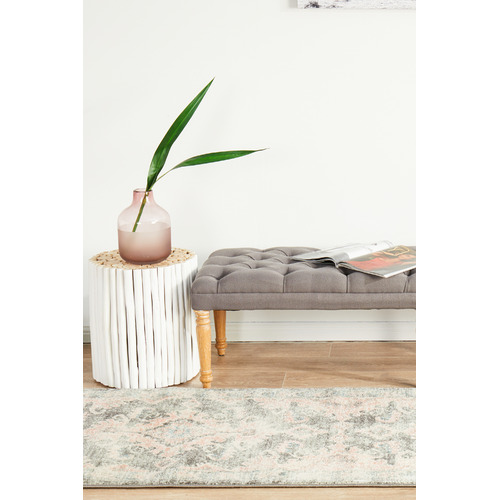 Grey & Dusty Pink Bohemain Runner