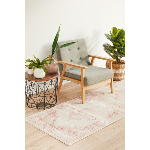 Rose Power-Loomed Bohemain Runner