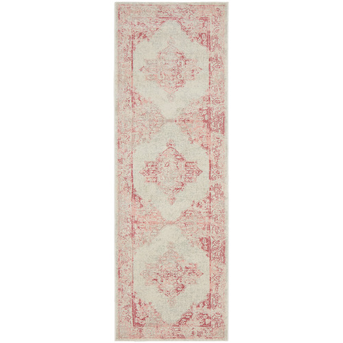 Rose Power-Loomed Bohemain Runner