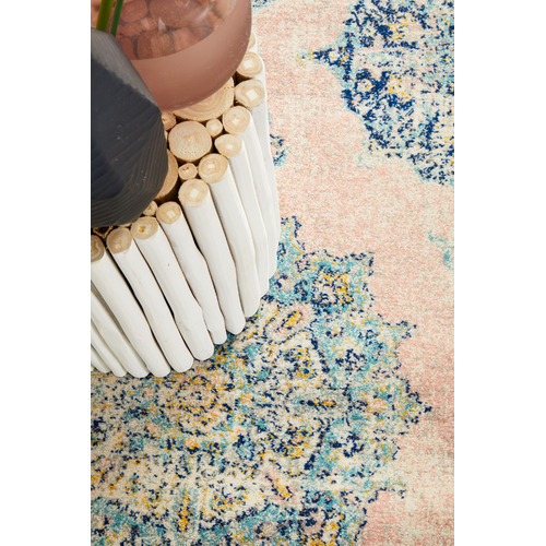 Flamingo Power-Loomed Bohemain Runner