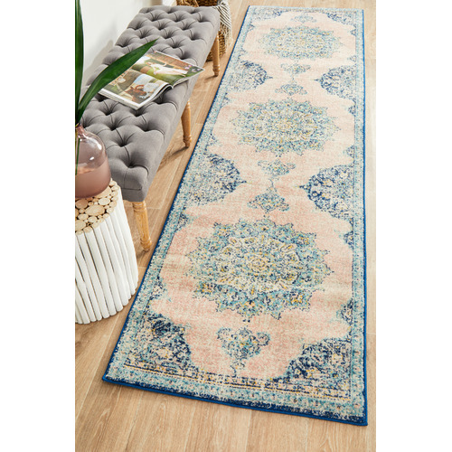 Flamingo Power-Loomed Bohemain Runner