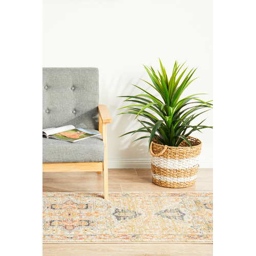 Rust Power-Loomed Transitional  Runner