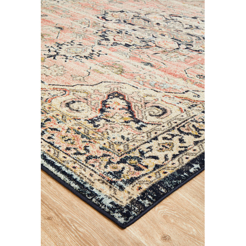 Brick Power-Loomed Transitional  Rug