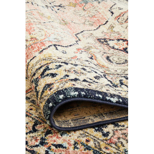 Brick Power-Loomed Transitional  Rug
