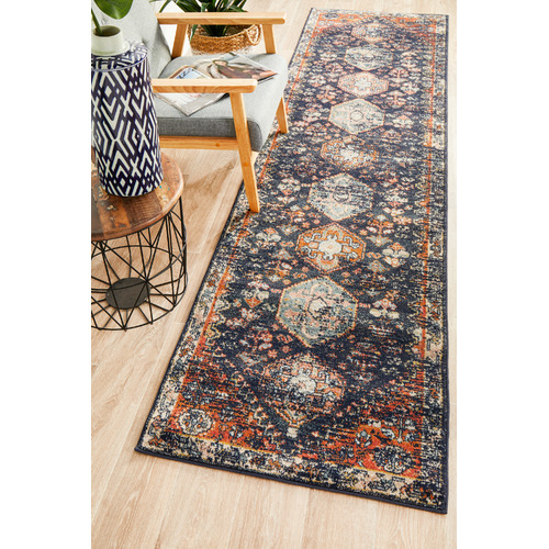 Navy Power-Loomed Transitional Runner