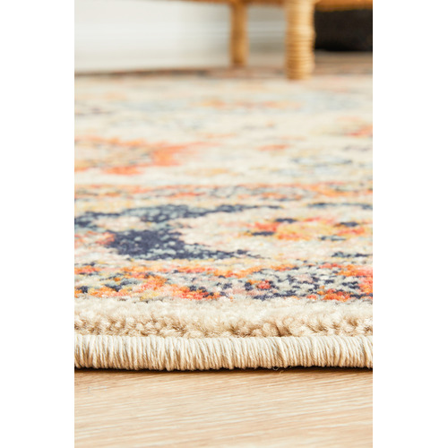 Dune Power-Loomed Transitional Round Rug