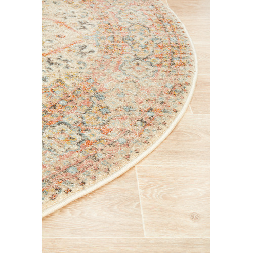 Papyrus Power-Loomed Transitional Round Rug