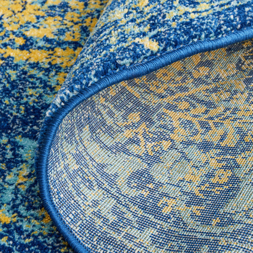 Rust & Navy Radiance Rug