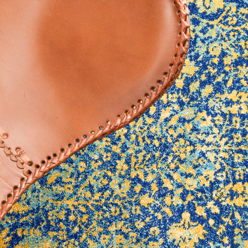 Rust & Navy Radiance Rug