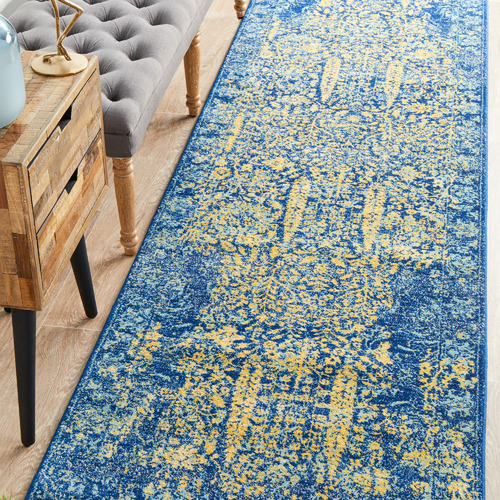 Royal Blue & Yellow Radiance Runner