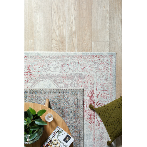 Rose-Vintage-Style-Power-Loomed-Bohemian-Rug