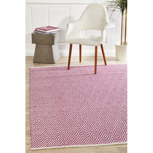 Diamond Modern Flatweave Rug