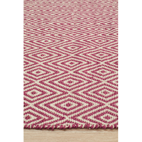 Diamond Modern Flatweave Rug