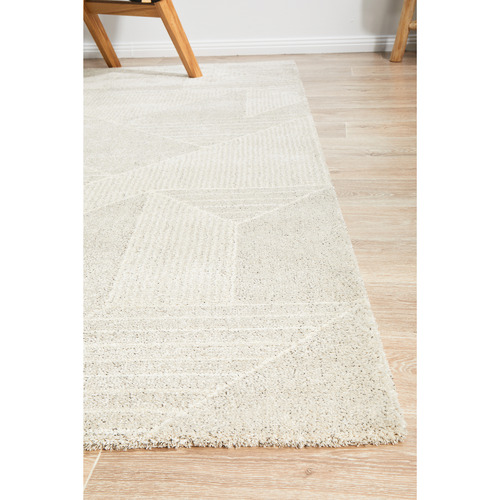 Grey Geometric Rug