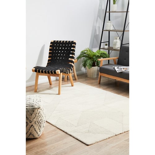 Network Rugs Natural Geometric Rug | Temple & Webster