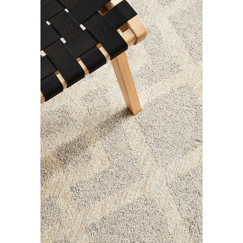 Pebble Geometric Rug