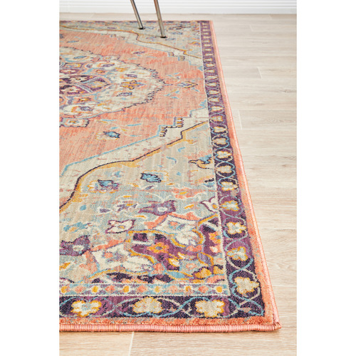 Terracotta Power-Loomed Rug
