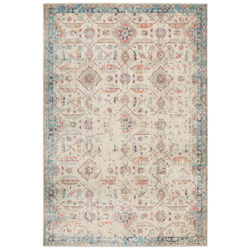Bone Power-Loomed Rug