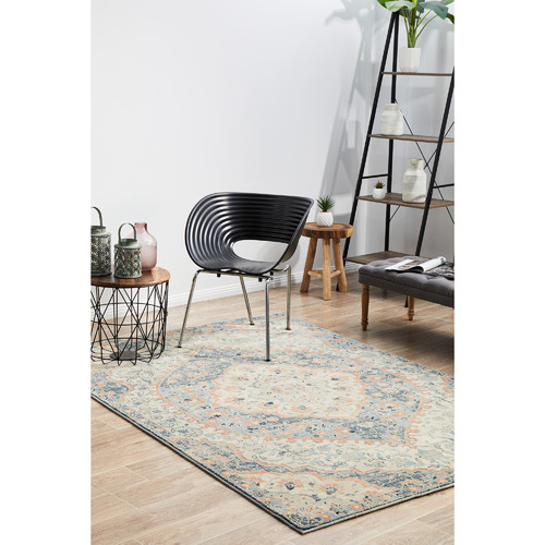 Navy Power-Loomed Rug