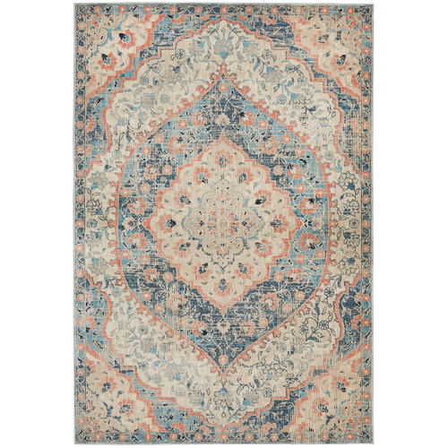 Navy Power-Loomed Rug