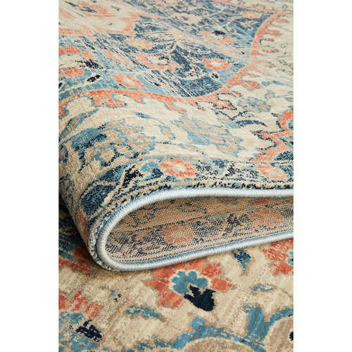Navy Power-Loomed Rug