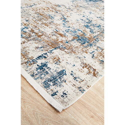 Sky Bamboo Silk & Acrylic Rug