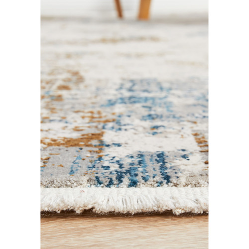 Sky Bamboo Silk & Acrylic Rug