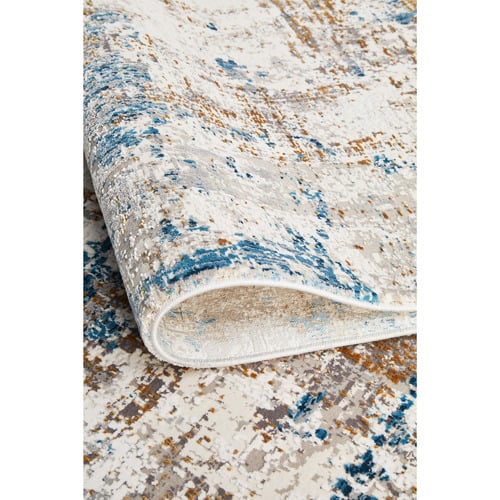 Sky Bamboo Silk & Acrylic Rug