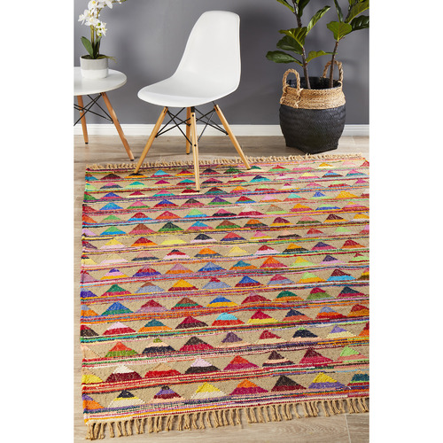 Marlo Natural Jute and Cotton Rug