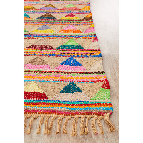 Marlo Natural Jute and Cotton Rug