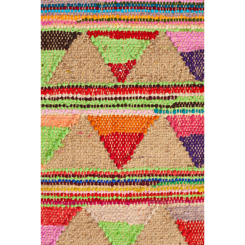 Marlo Natural Jute and Cotton Rug