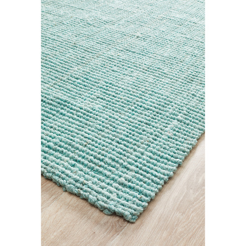 Network Jasmine Blue Jute Rug Temple & ster
