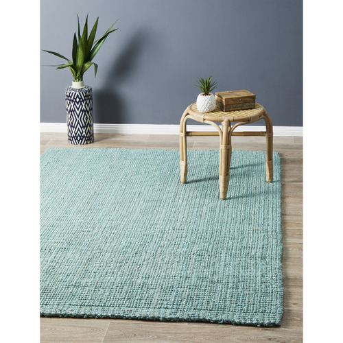 Network Jasmine Blue Jute Rug Temple & ster