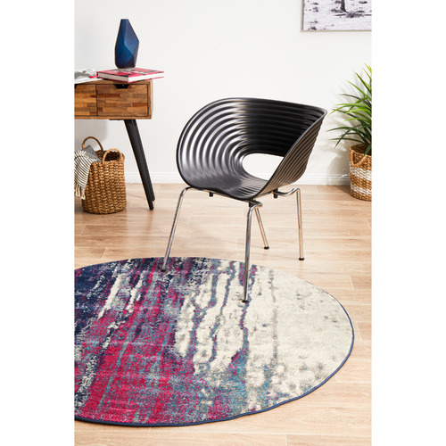 Network Noveau Moderne Round Art Rug Temple & ster