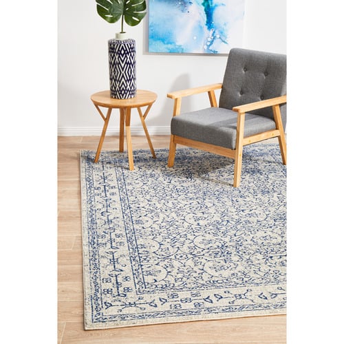 Bone-and-White-Art-Moderne-Belle-Rug-EVO-258-WHI