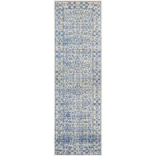 Network Rugs Bone & White Art Moderne Belle Runner | Temple & Webster