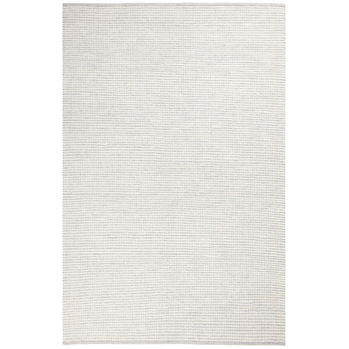 Network Grey & White Felted Wool Scandi Rug | Temple & Webster