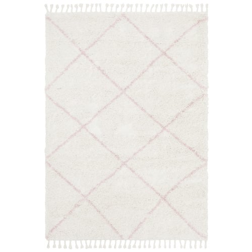 Ivory-and-Pink-Nahla-Fringed-Moroccan-Rug-SAF-22-PNK