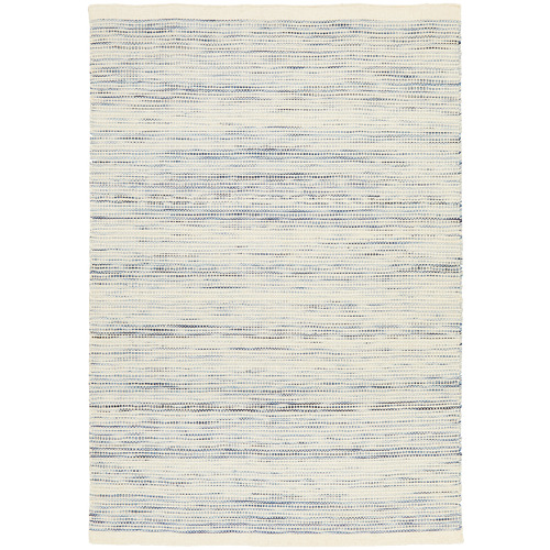 Network Blue Mani Scandinavian Pure Wool Rug Temple & ster