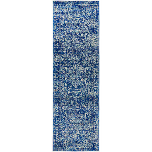 Network Rugs Navy Art Moderne Cezanne Runner | Temple & Webster