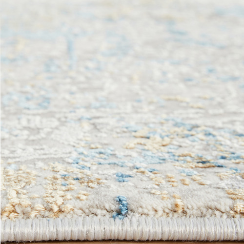 Floral Bamboo Silk & Acrylic Runner