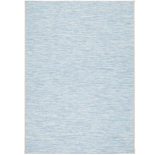Blue Terrace Flat Weave Rug