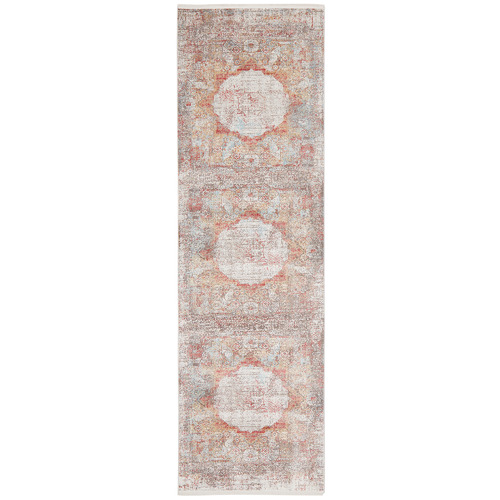 Terracotta Bamboo Silk & Acrylic Runner