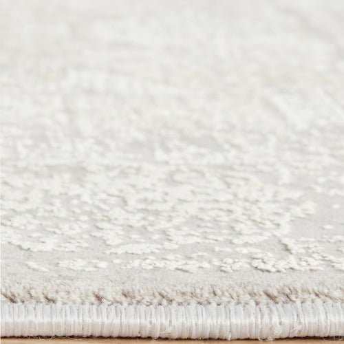Stone Bamboo Silk & Acrylic Runner